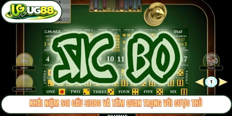 Khái niệm soi cầu Sicbo và tầm quan trọng với cược thủ