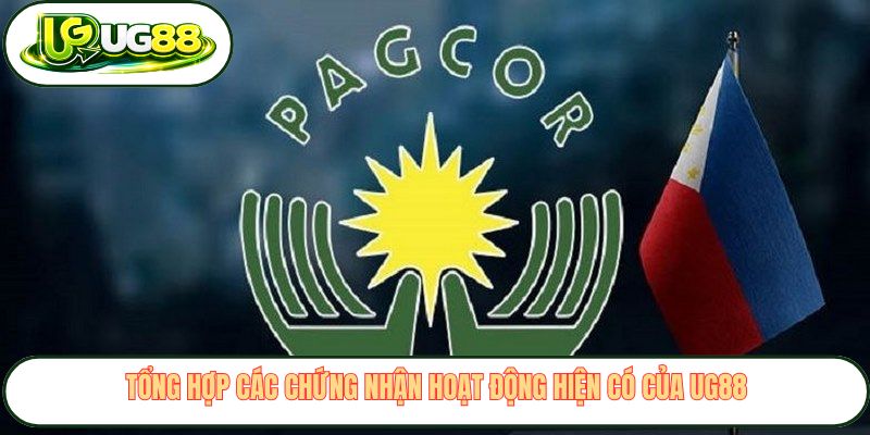 Tổng hợp các chứng nhận hoạt động hiện có của UG88