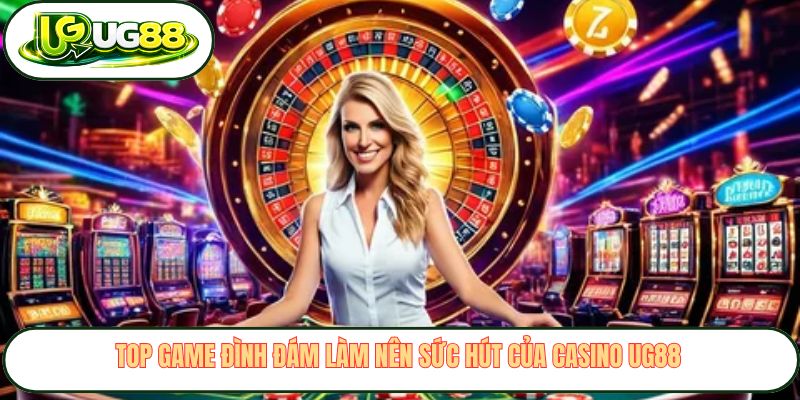 Top game đình đám làm nên sức hút của casino UG88 